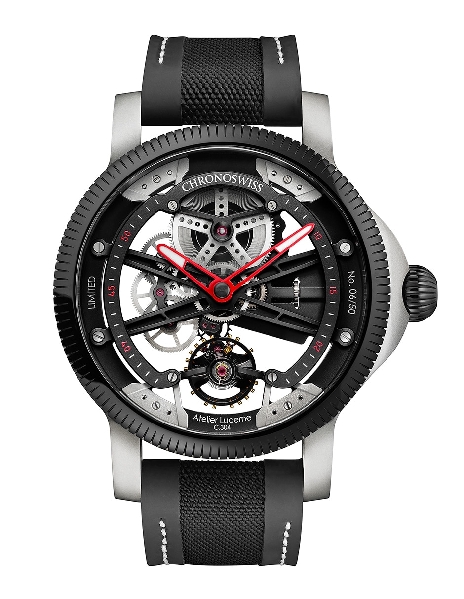 Reloj Skeltec para hombre CH-3714-BK