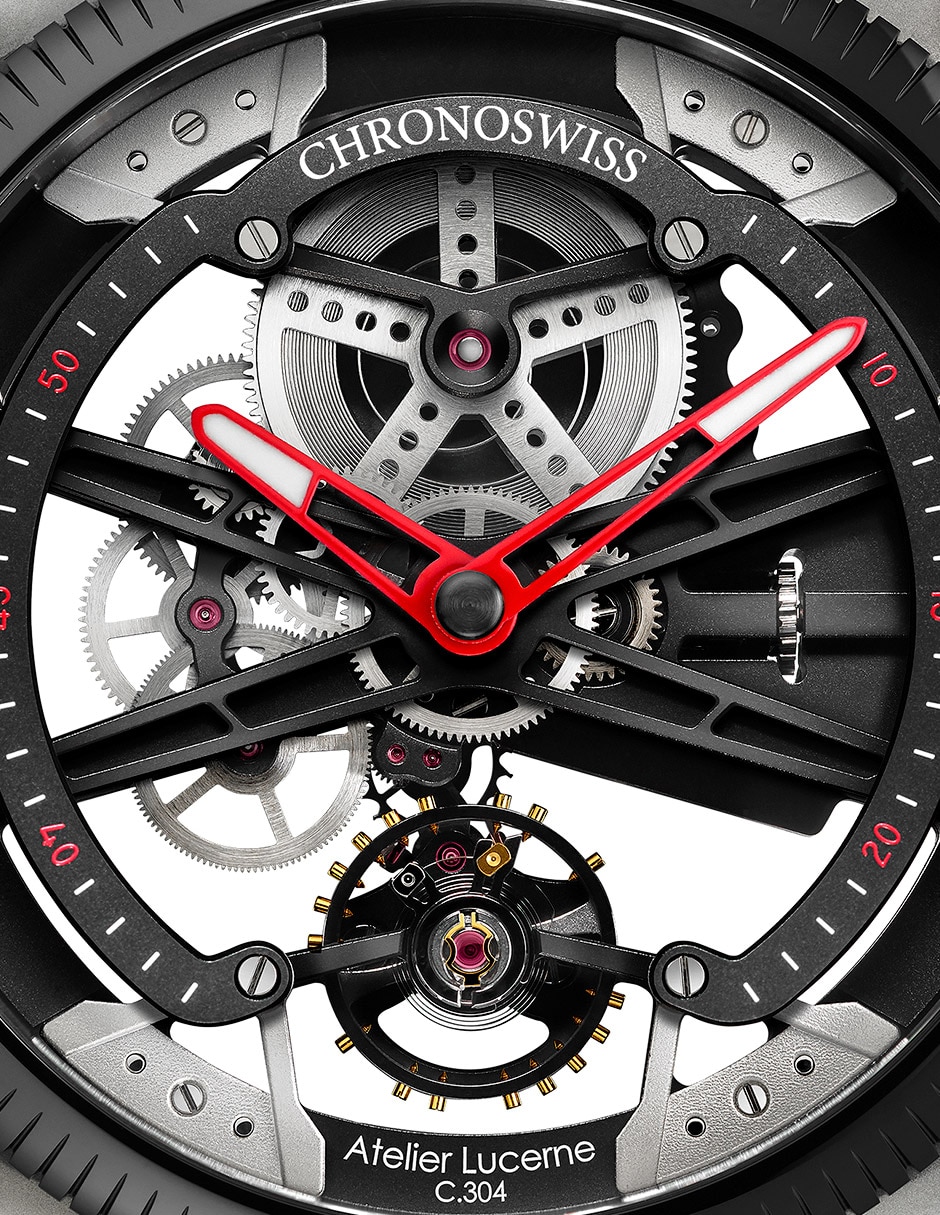 Reloj Skeltec para hombre CH-3714-BK