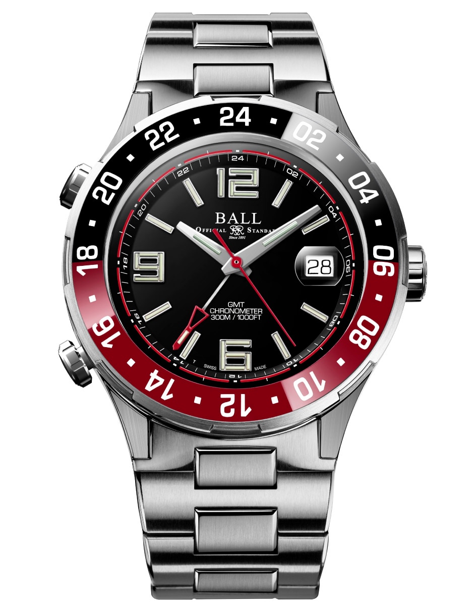 Reloj ball roadmaster para hombre dg3038a-s1c-bk