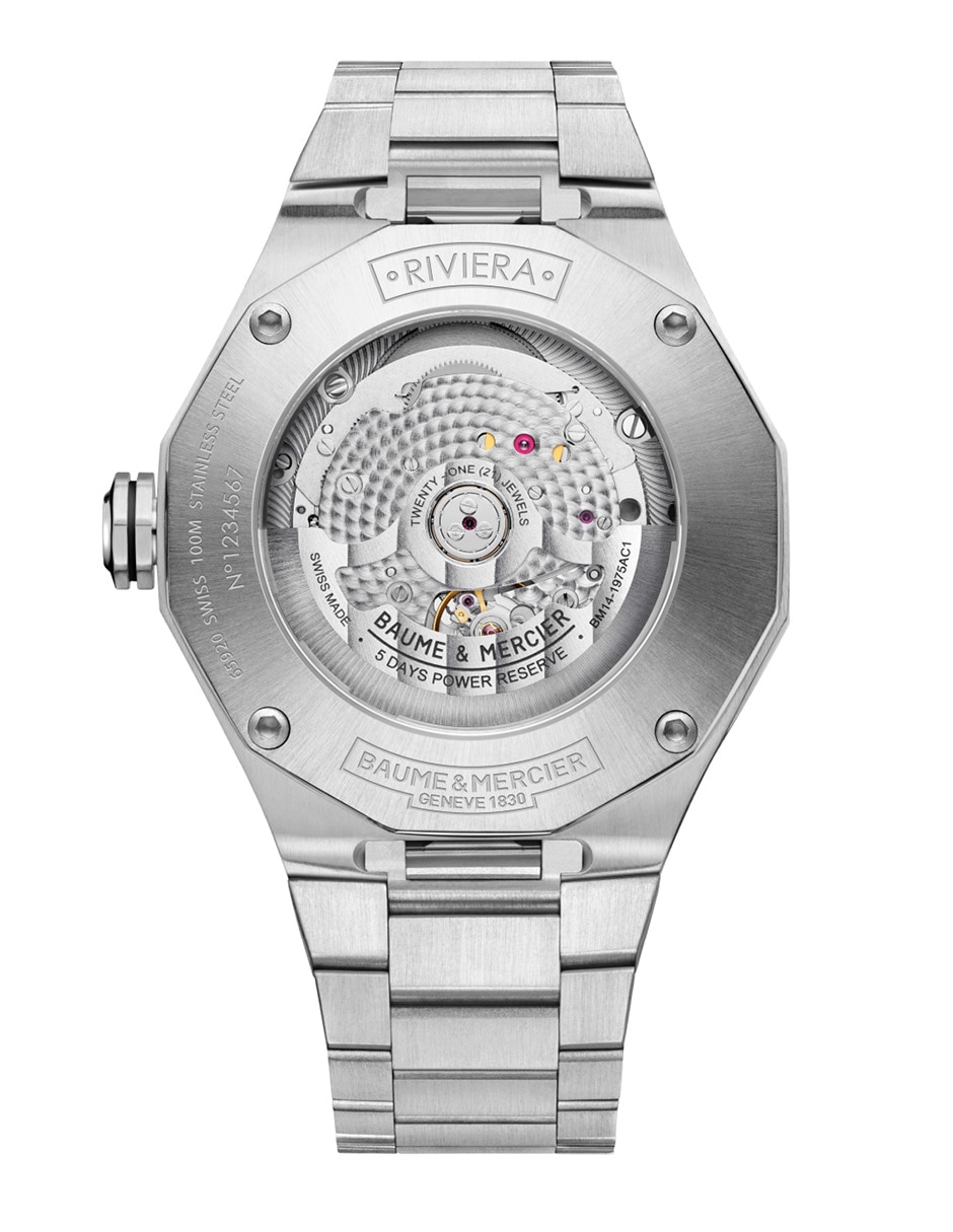 Reloj Baume & Mercier Baumatic Riviera Fase Lunar para hombre M0A10682