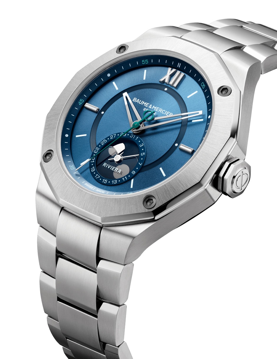 Reloj Baume & Mercier Baumatic Riviera Fase Lunar para hombre M0A10682