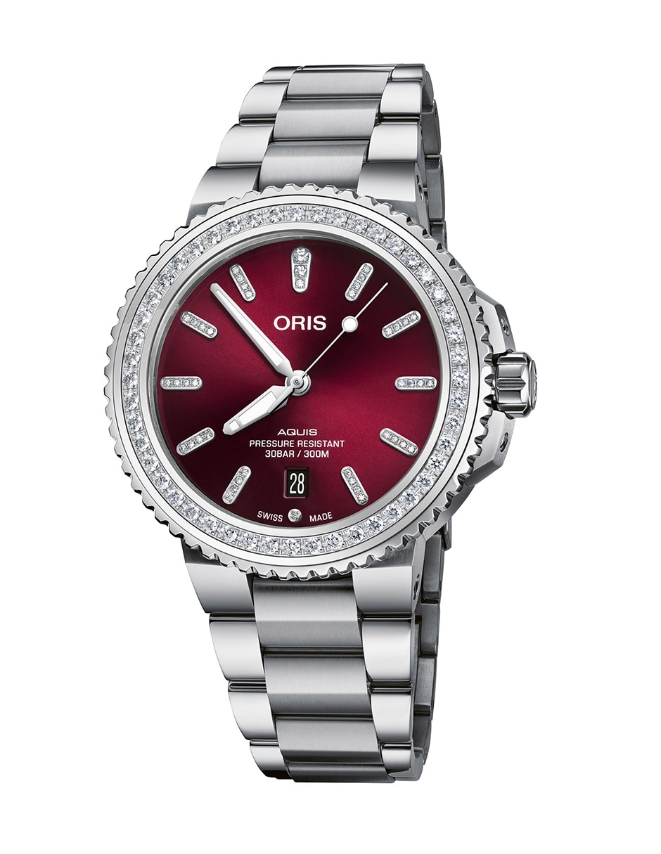 Reloj Aquis Date Diamonds unisex 733776649980782205PEB 1