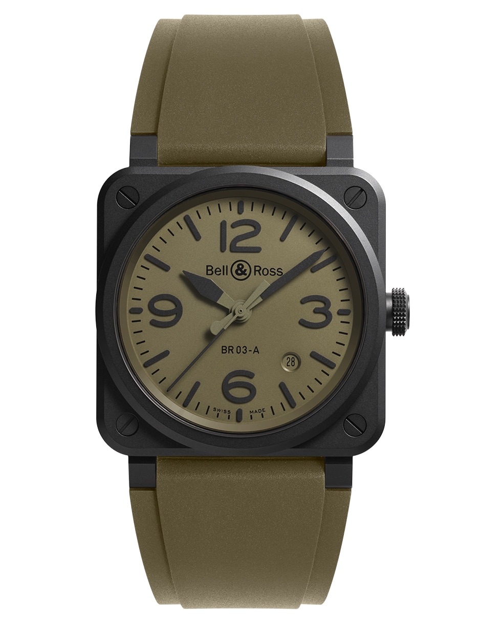 Reloj para hombre BR03A-MIL-CE/SRB 1