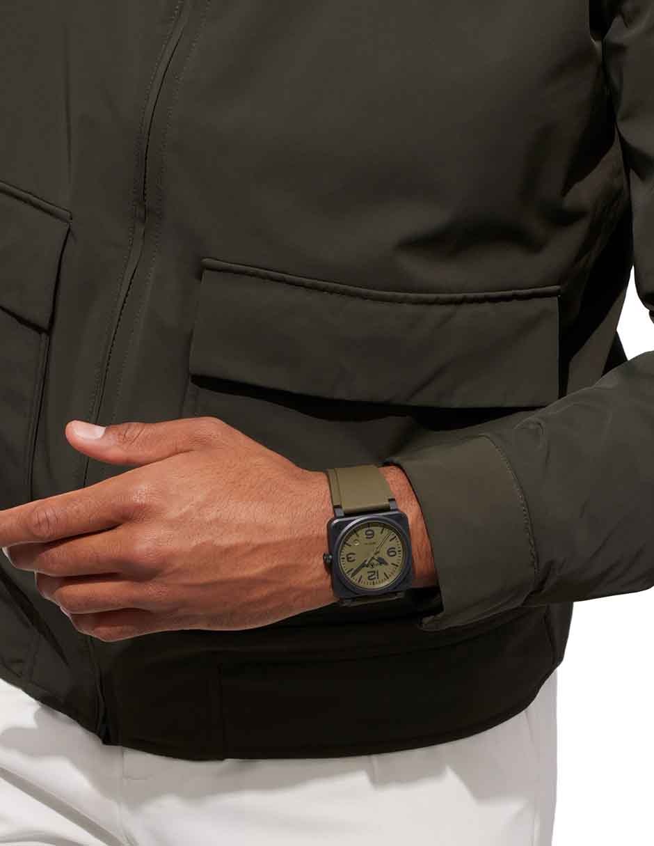 Reloj para hombre BR03A-MIL-CE/SRB 6