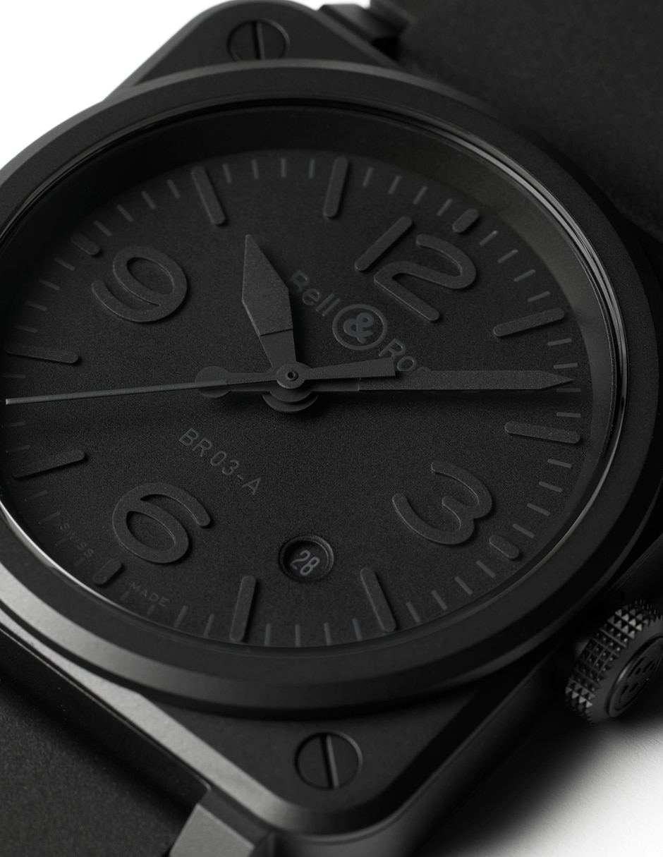 Reloj Bell & Ross para hombre BR03A-PH-CE/SRB