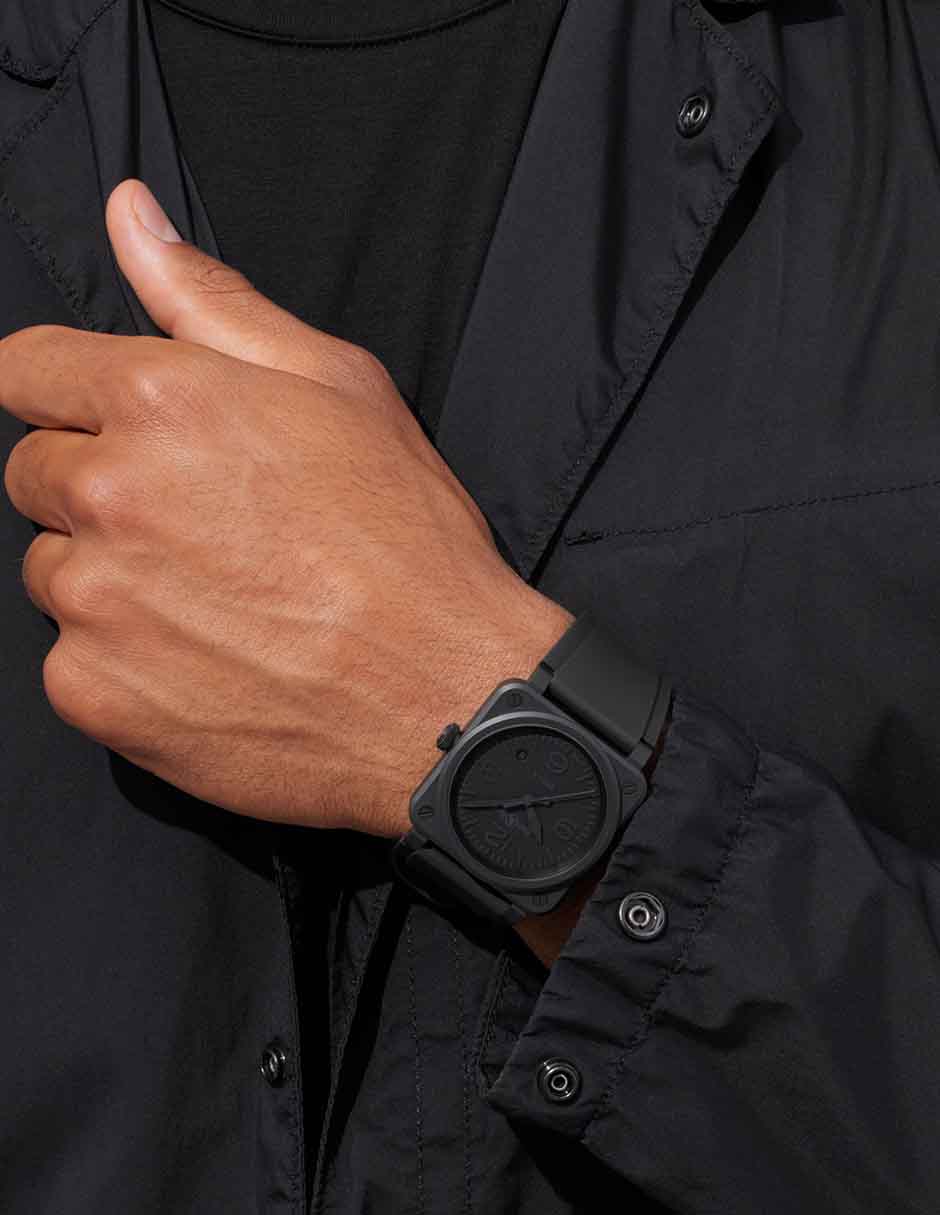 Reloj Bell & Ross para hombre BR03A-PH-CE/SRB