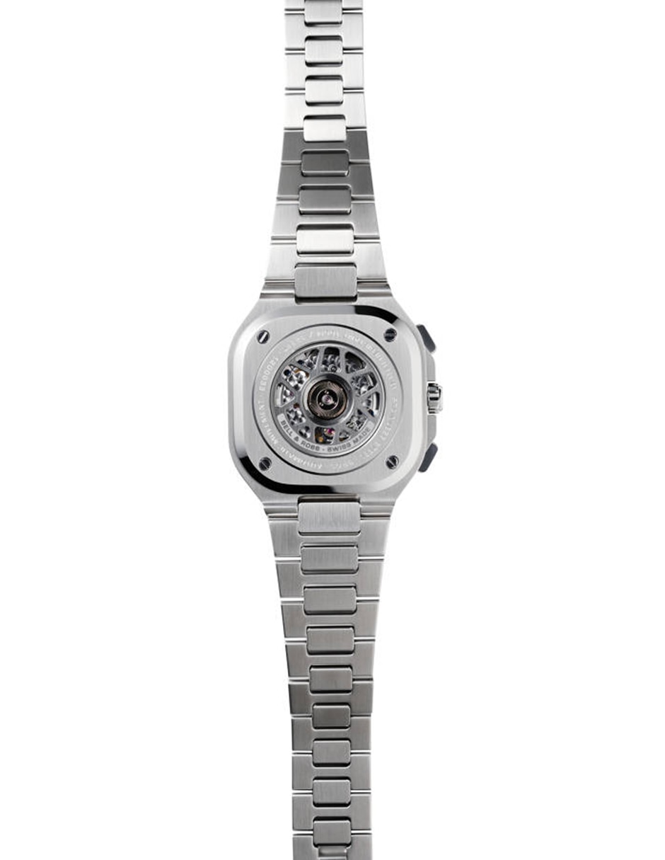 Reloj Bell & Ross Br-05 Chrono Black Steel para hombre BR05C-BLC-ST/SST 14