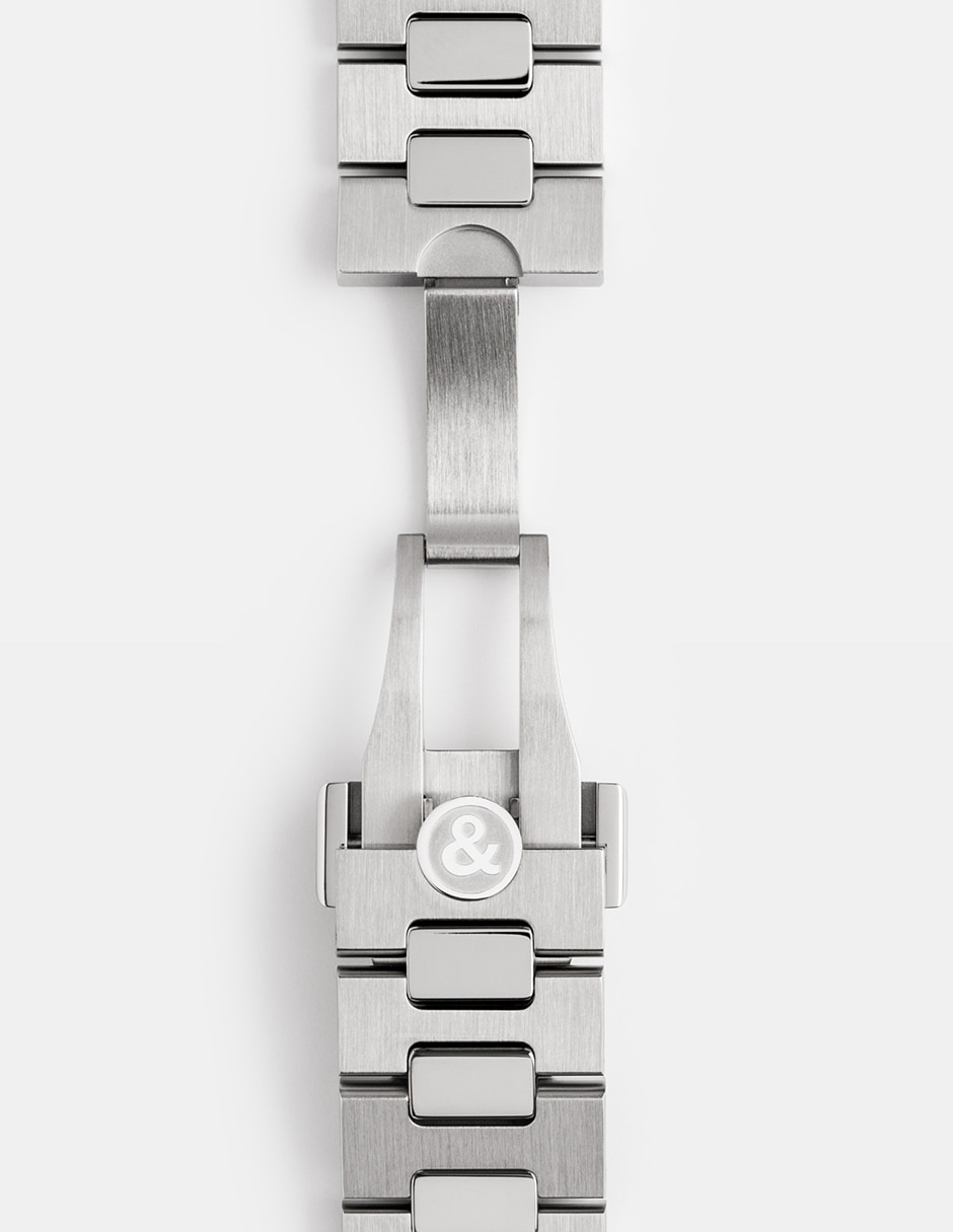 Reloj Bell & Ross Br-05 Chrono Black Steel para hombre BR05C-BLC-ST/SST 21