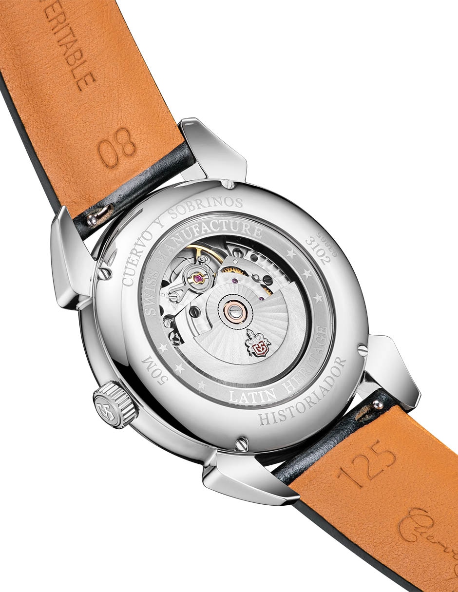 Reloj Cuervo y Sobrinos Historiador para hombre 3102.1ASV
