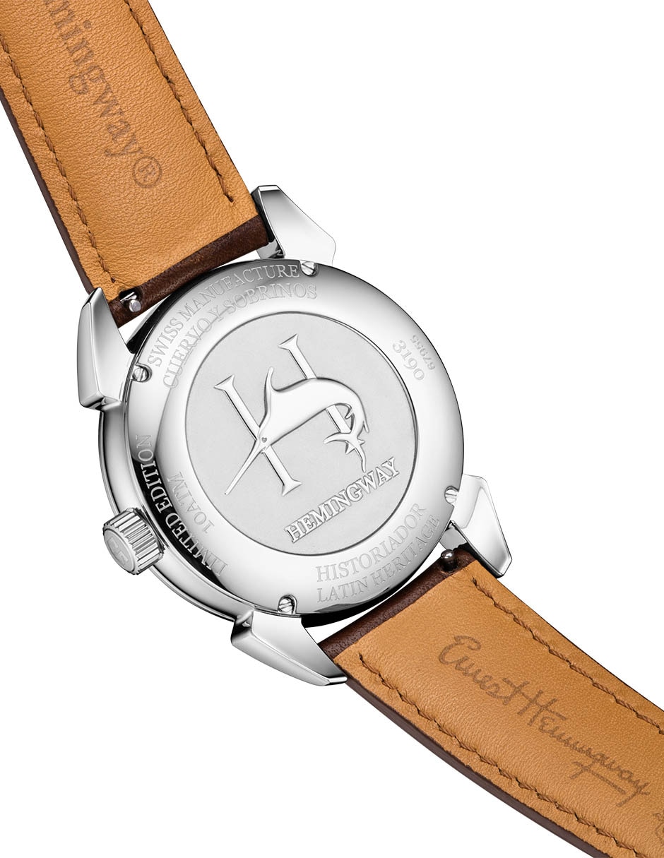 Reloj Cuervo y Sobrinos Hemingway para hombre 3190.1ICB