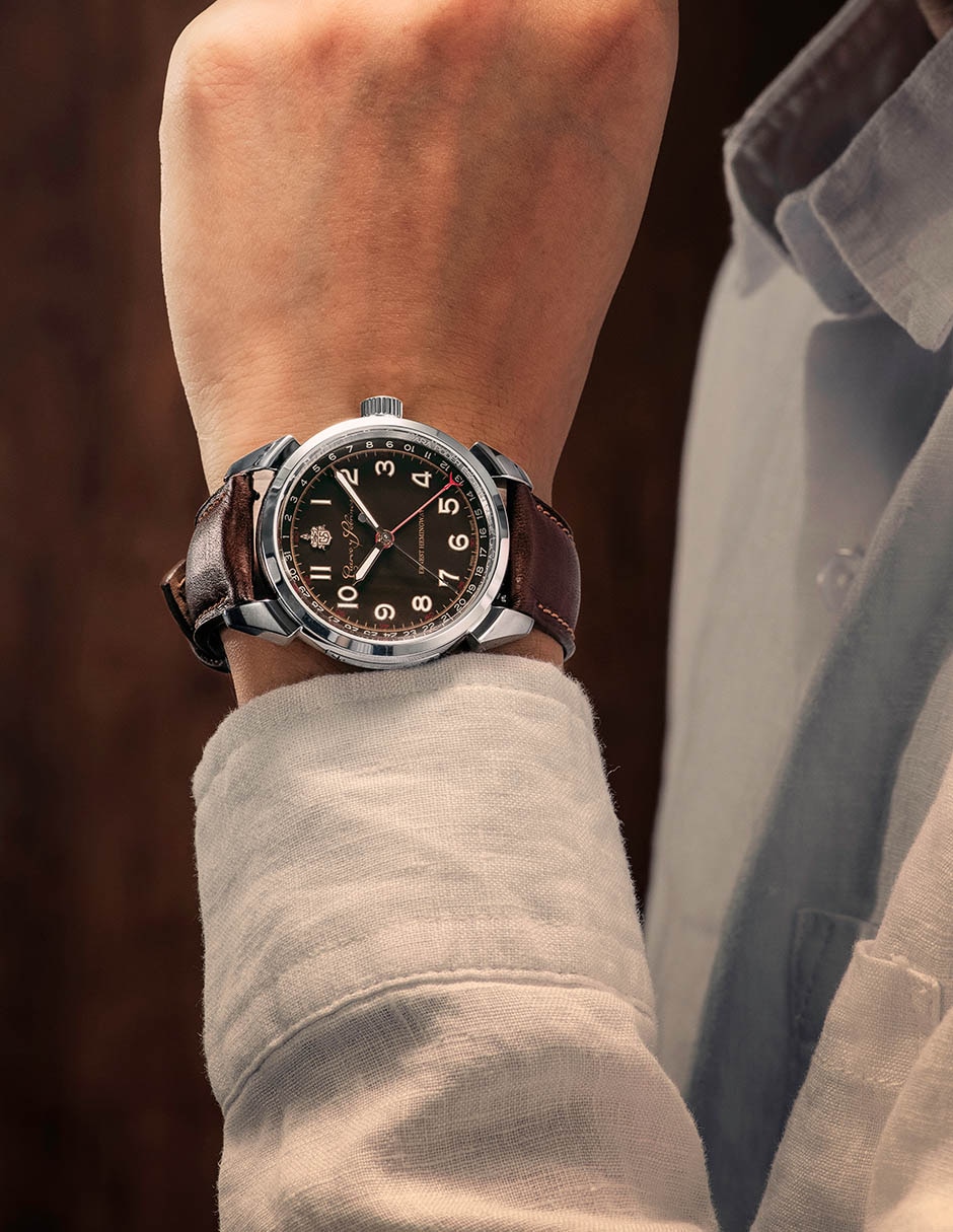 Reloj Cuervo y Sobrinos Hemingway para hombre 3190.1ICB