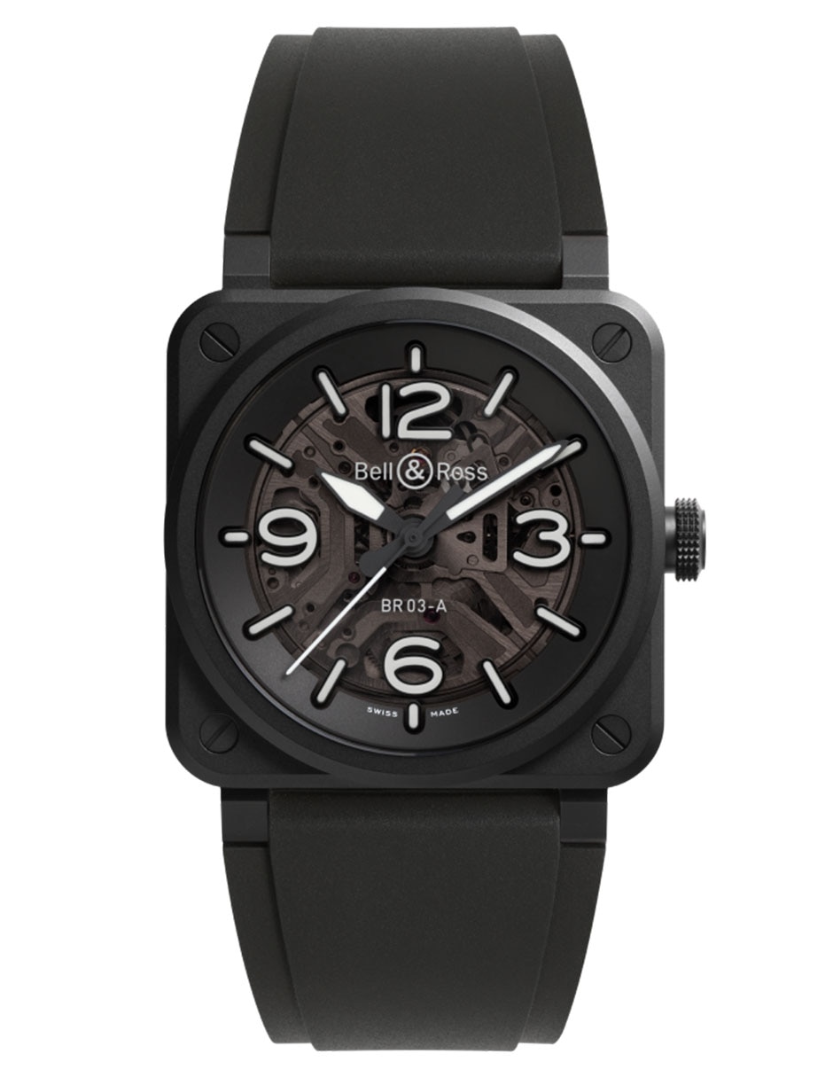 Reloj BR-03 para hombre BR03A-BL-SKCE/SRB 9