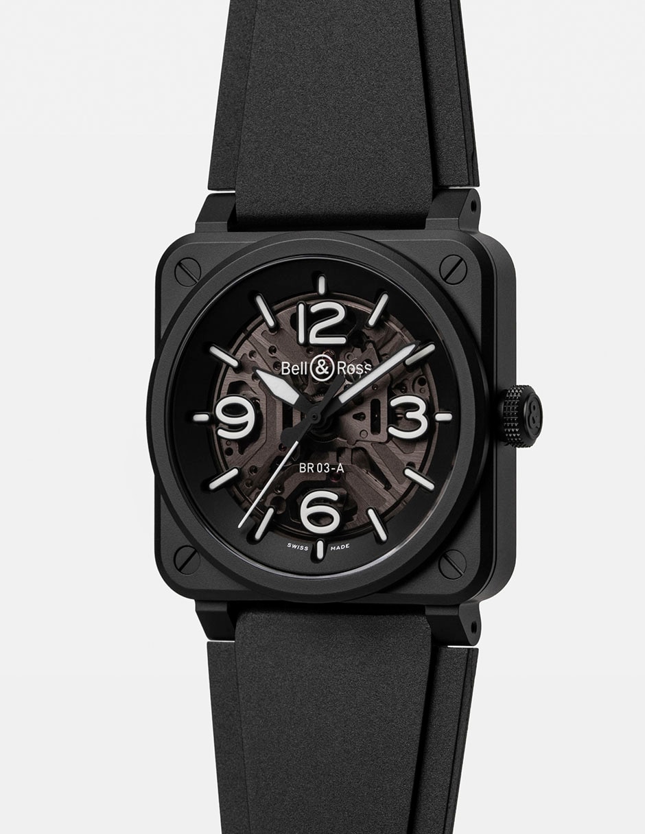 Reloj BR-03 para hombre BR03A-BL-SKCE/SRB 10
