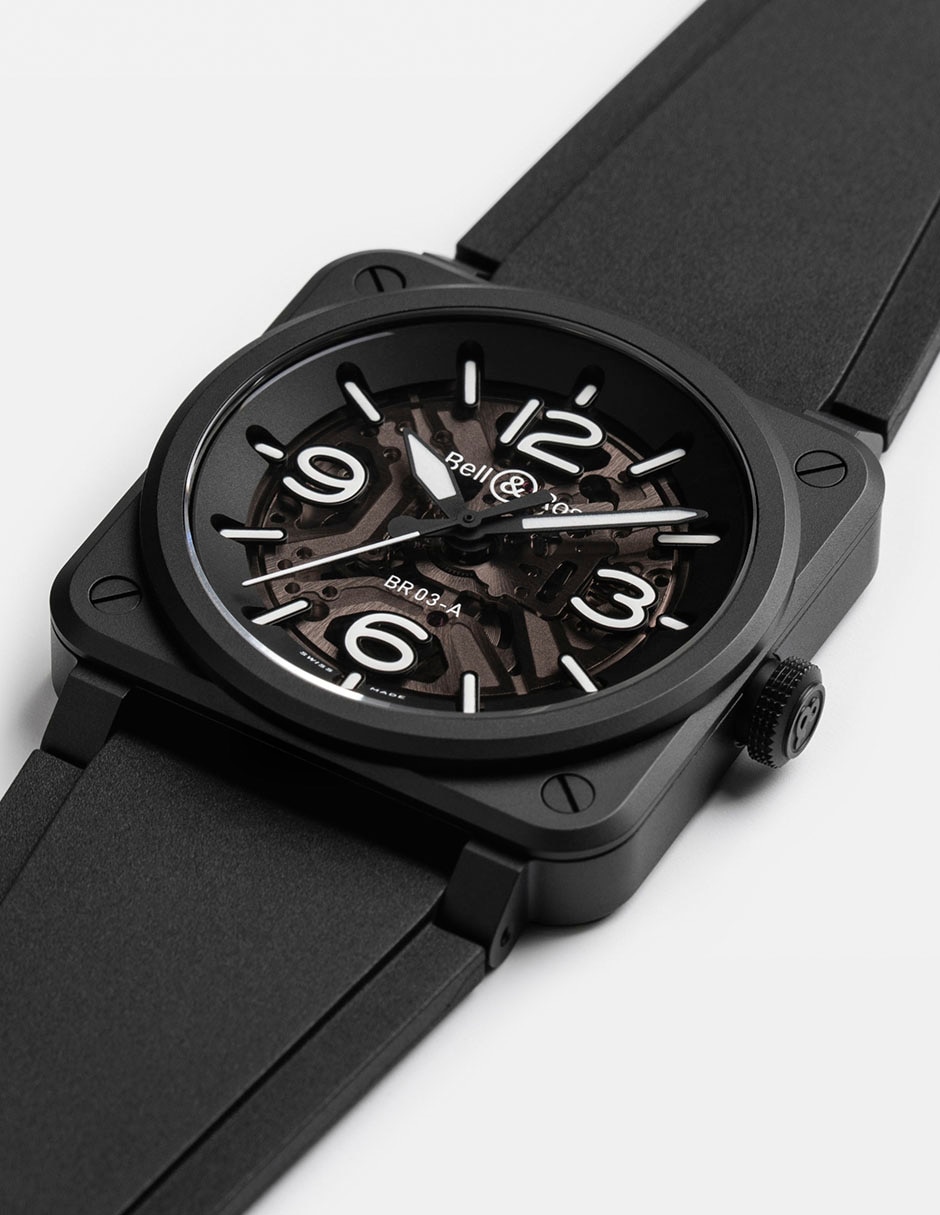 Reloj BR-03 para hombre BR03A-BL-SKCE/SRB 11