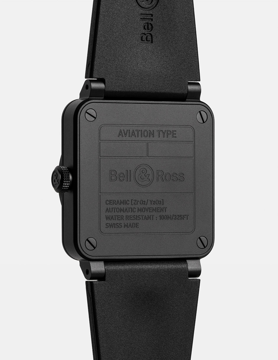 Reloj BR-03 para hombre BR03A-BL-SKCE/SRB 12