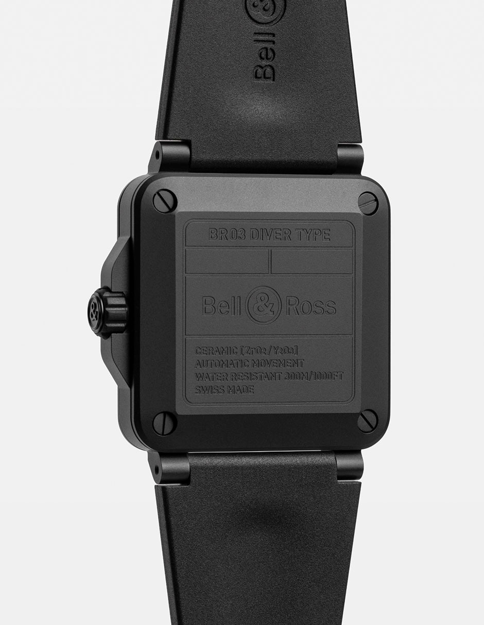 Reloj BR 03 Diver para hombre BR03A-D-OL-CE/SRB 10