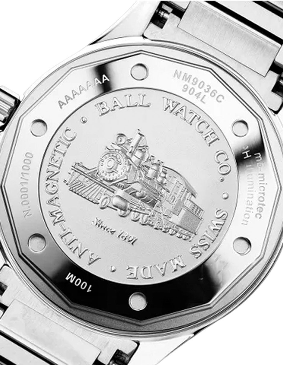 Reloj ball engineer iii para hombre nm9036c-s1c-bkr