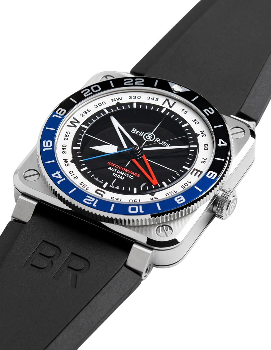 Reloj para hombre Br0393-Com-St/Srb 3