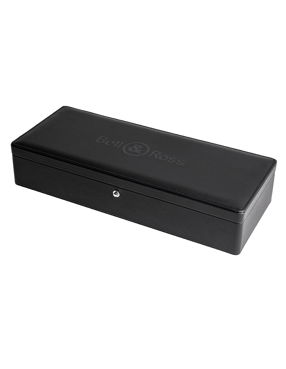 Reloj bell & ross unisex br03a-bl-skst/srb 8